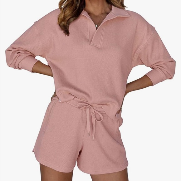 MEROKEETY Women's 2-Piece Summer Bodycon Lounge Set